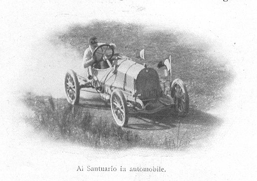 In automobile fino al Santuario della Guardia